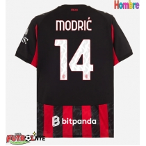 Camiseta AC Milan Luka Modric #14 Primera Equipación 2025-26 manga corta